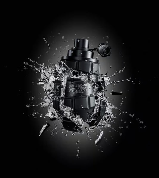 Viktor & Rolf Spicebomb Dark Leather Eau de Parfum 90ml 3.04 fl oz Intense Leather Spicy Men’s Perfume