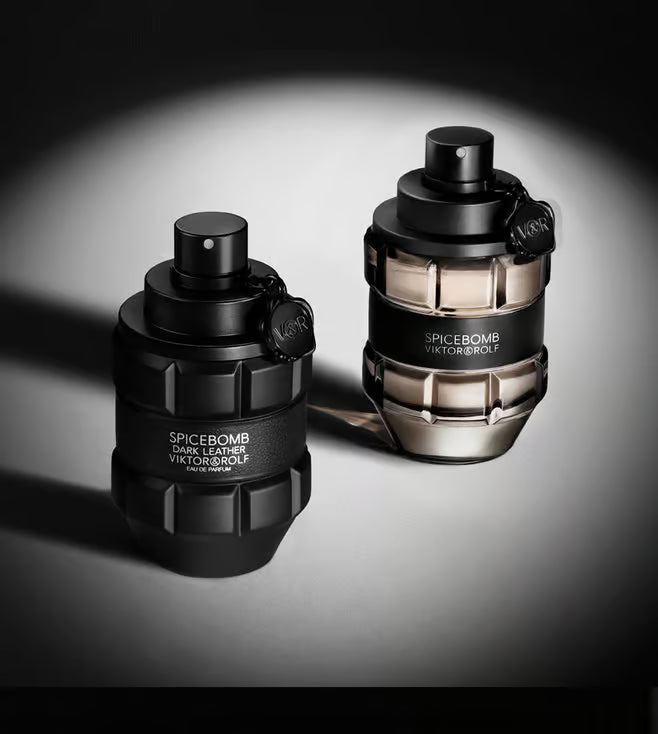 Viktor & Rolf Spicebomb Dark Leather Eau de Parfum 90ml 3.04 fl oz Intense Leather Spicy Men’s Perfume