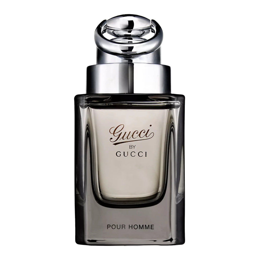Gucci by Gucci Pour Homme perfume bottle on a white background Gucci by Gucci Pour Homme Eau de Toilette 90 ml (3 fl.oz)