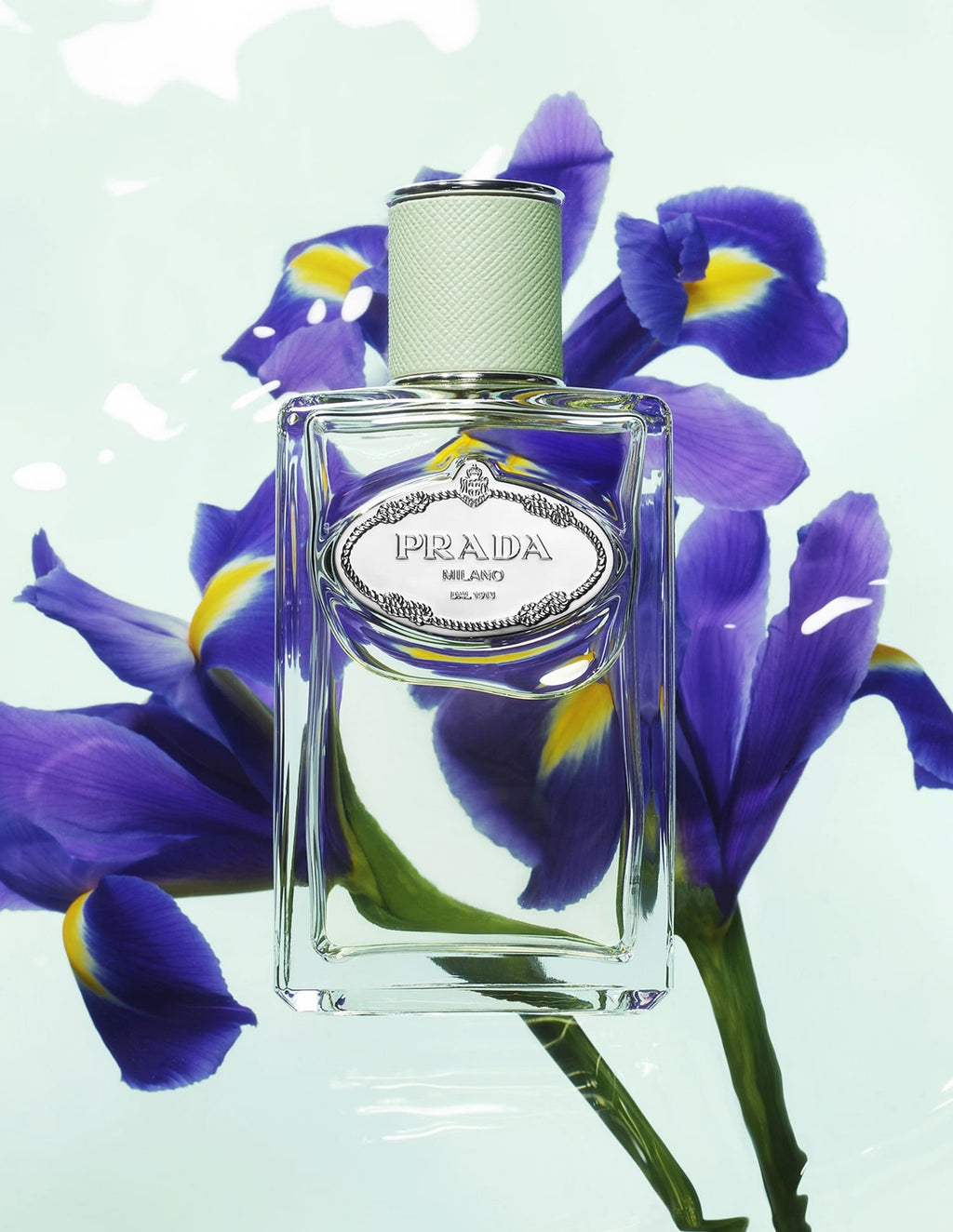 Les Infusions de Prada Milano Infusion d’Iris Eau de Parfum 100ml 3.3 fl oz Unisex Powdery Floral Luxury Fragrance
