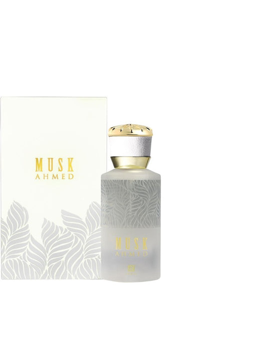 Ahmed Al Maghribi Musk Ahmed EDP 50ml – Clean Fresh Musk Perfume for Men & Women
