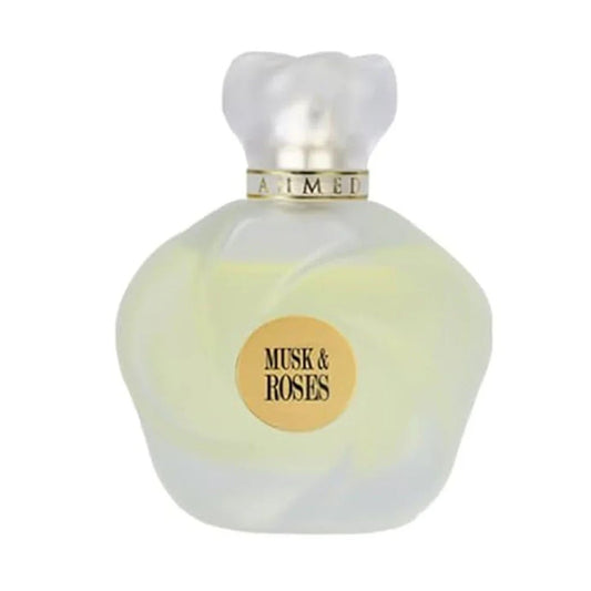 Ahmed Al Maghribi Musk & Roses EDP 75ml – Elegant Floral Musk Perfume for Men & Women