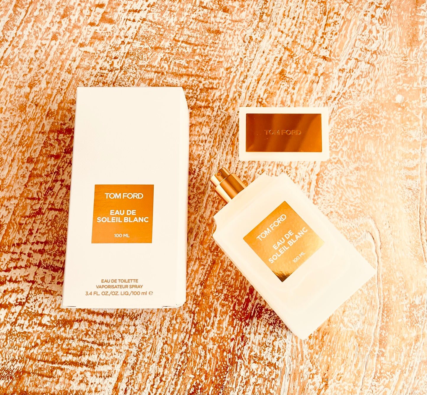 Tom Ford Soleil Blanc Eau de Parfum 100ml – Solar Floral Coconut Luxury Unisex Fragrance