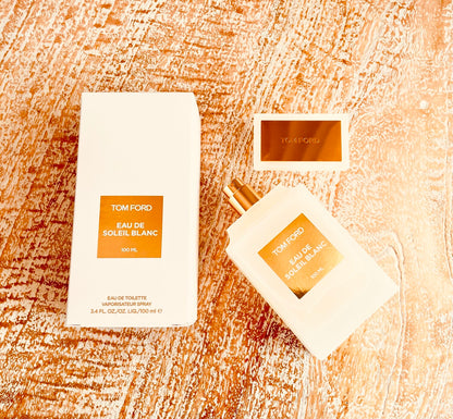 Tom Ford Soleil Blanc Eau de Parfum 100ml – Solar Floral Coconut Luxury Unisex Fragrance