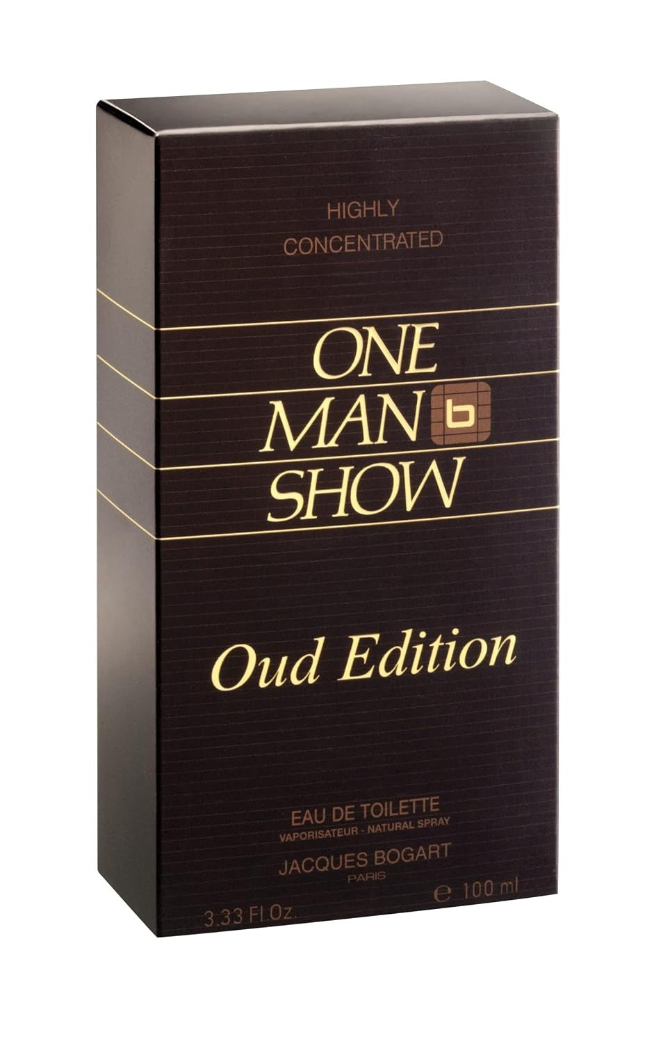 Jacques Bogart One Man Show Oud Edition Eau De Toilette 100ml for Men Rich Woody Oud Masculine Fragrance