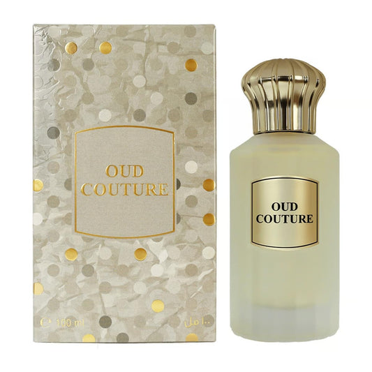 Ahmed Al Maghribi Oud Couture Eau De Parfum for Women 100ml – Long Lasting Luxury Oud Perfume