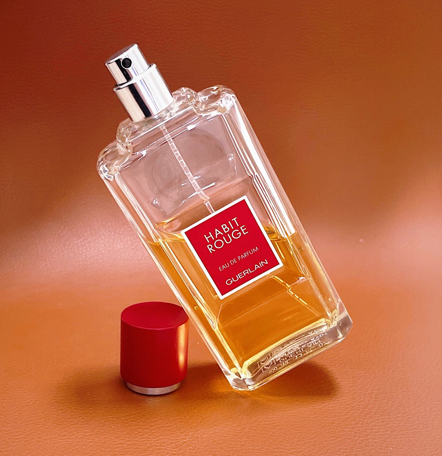 Guerlain Habit Rouge Eau de Toilette for Men 100ml – Warm Oriental Citrus Luxury Fragrance