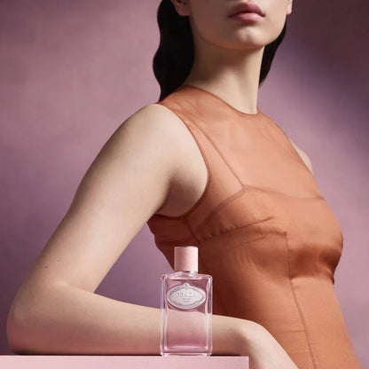 Les Infusions de Prada Milano Infusion de Rose Eau de Parfum 100ml 3.3 fl oz Elegant Fresh Rose Luxury Fragrance for Women