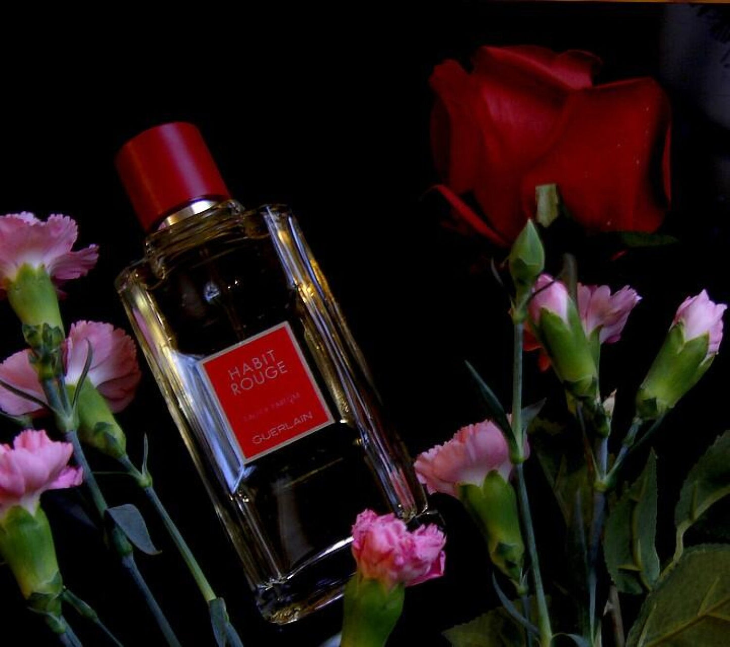 Guerlain Habit Rouge Eau de Toilette for Men 100ml – Warm Oriental Citrus Luxury Fragrance