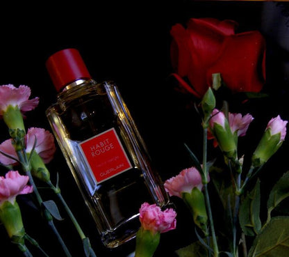 Guerlain Habit Rouge Eau de Toilette for Men 100ml – Warm Oriental Citrus Luxury Fragrance
