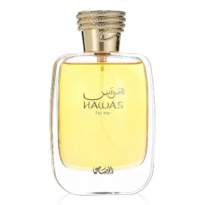 Rasasi Hawas For Her Eau de Parfum for Women 100ml – Fruity Floral Luxury Fragrance