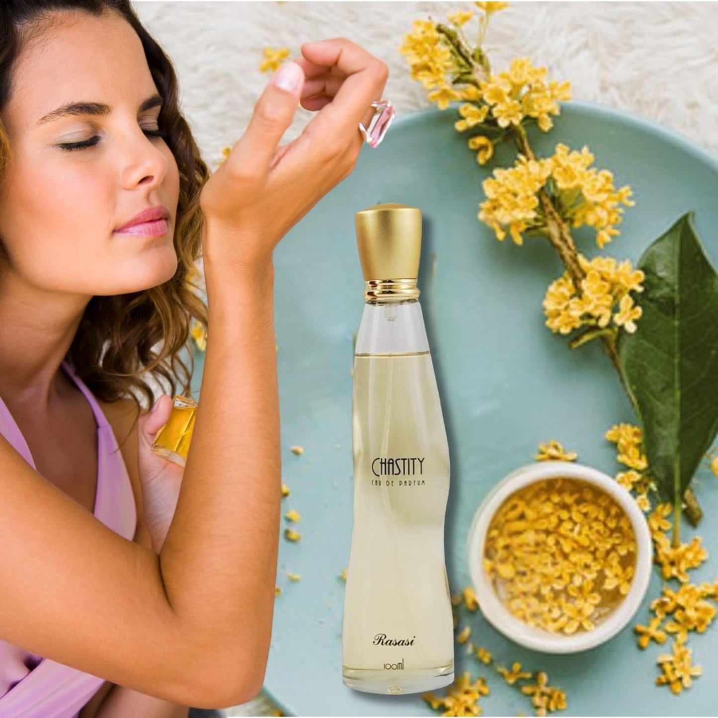 Rasasi Chastity Eau De Parfum 100ml for Women – Elegant Fresh Long Lasting Perfume