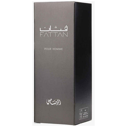 Rasasi Fattan Pour Homme EDP 50ml – Fresh, Woody & Citrus Long Lasting Perfume for Men