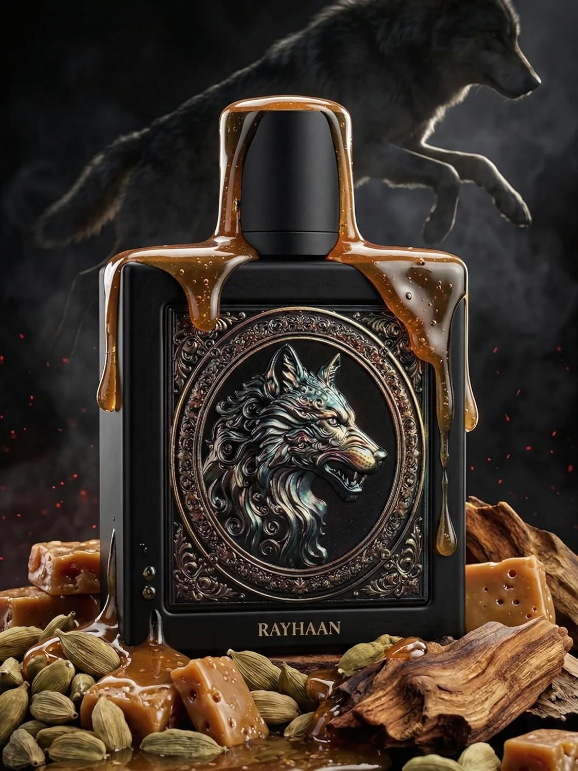 Rayhaan Wolf Eau De Parfum 100ml for Men Premium Fragrance Spray