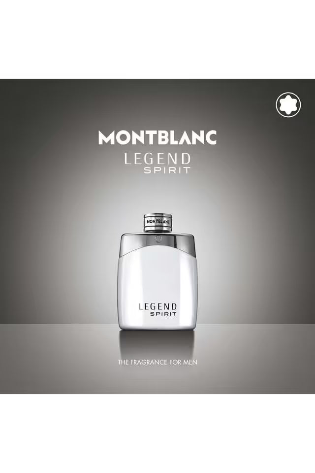 Montblanc Legend Spirit Eau de Toilette for Men 100ml – Fresh Woody Aromatic Fragrance