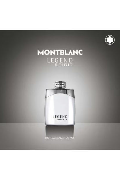 Montblanc Legend Spirit Eau de Toilette for Men 100ml – Fresh Woody Aromatic Fragrance