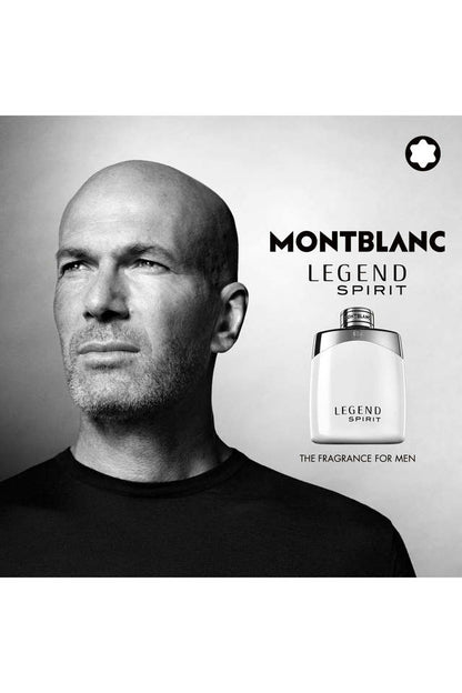 Montblanc Legend Spirit Eau de Toilette for Men 100ml – Fresh Woody Aromatic Fragrance