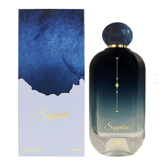 Ahmed Al Maghribi Sapphire Eau De Parfum – Elegant Fresh Woody Unisex Perfume
