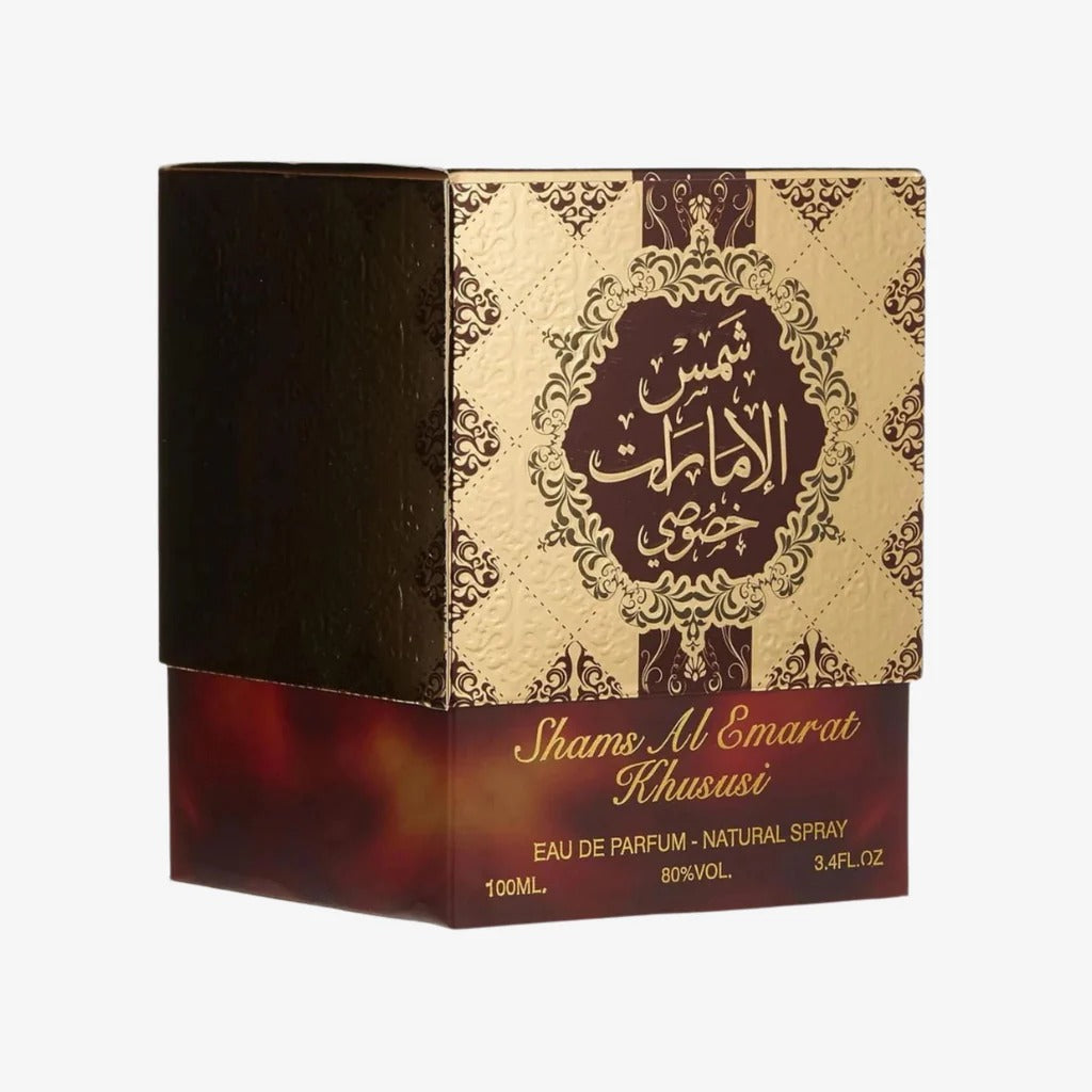 Shams Al Emarat Khususi EDP 100ml – Rich Oriental Vanilla Perfume for Unisex