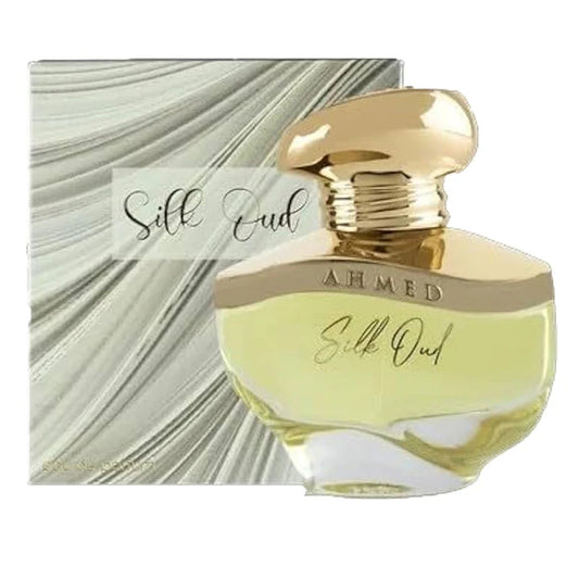 Ahmed Al Maghribi Silk Oud Eau De Parfum – Smooth Unisex Oud Musky Perfume 60ml