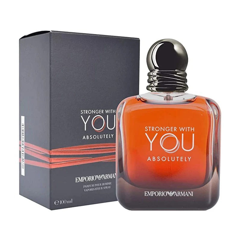 Emporio Armani Stronger With You Absolutely Parfum 100ml for Men Rich Intense Elegant Signature Scent