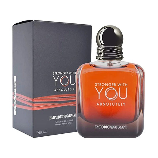Emporio Armani Stronger With You Absolutely Parfum 100ml for Men Rich Intense Elegant Signature Scent