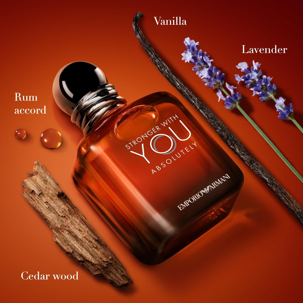 Emporio Armani Stronger With You Absolutely Parfum 100ml for Men Rich Intense Elegant Signature Scent