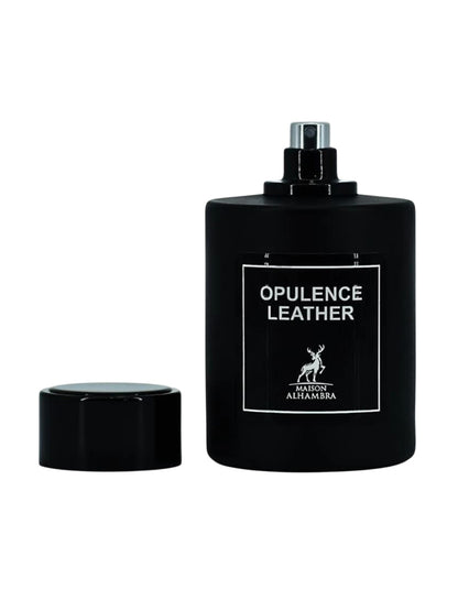 Maison Alhambra Opulence Leather Eau de Parfum – Smoky Leather Luxury Unisex Fragrance