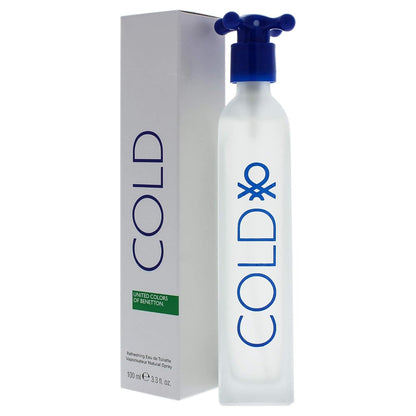 Benetton Cold EDT 100ml – Crisp Citrus Aromatic Perfume for Men