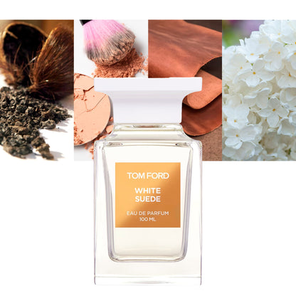 Tom Ford White Suede Eau de Parfum 100ml 3.4 fl oz Luxury Unisex Soft Musky Leather Signature Fragrance