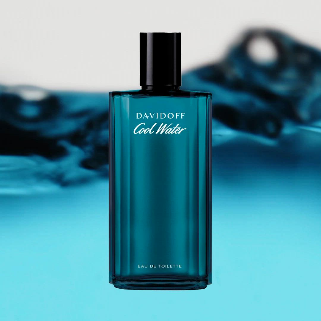 Davidoff Cool Water Eau de Toilette for Men 125ml – Fresh Aquatic Aromatic Fragrance
