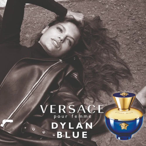 Versace Dylan Blue Pour Femme Eau de Parfum for Women 100ml – Floral Fruity Woody Fragrance