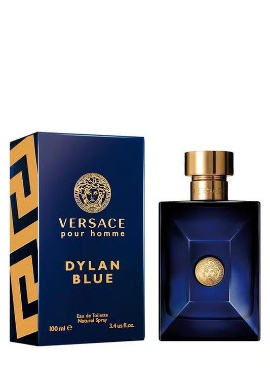 Versace Pour Homme Dylan Blue Eau De Toilette 100ml For Men – Fresh, Woody & Aromatic Fragrance