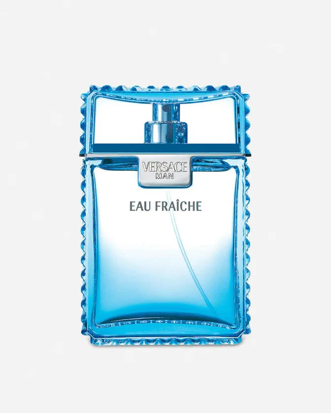 Versace Man Eau Fraiche Eau de Toilette for Men 100ml – Fresh Aquatic Citrus Fragrance