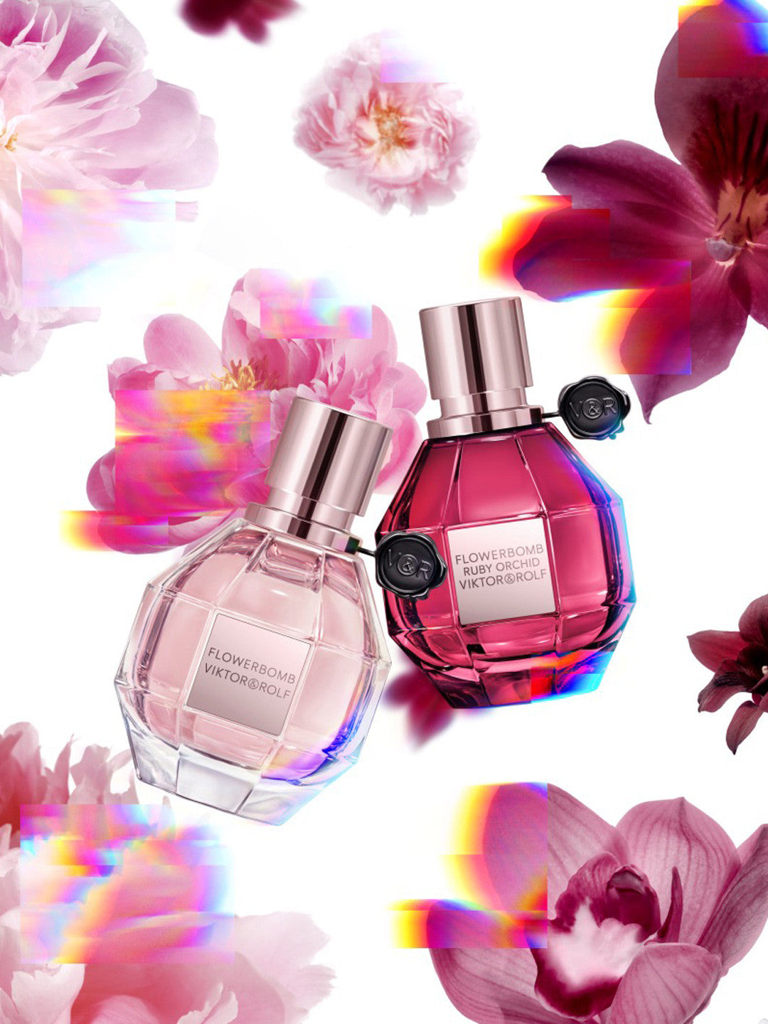 Viktor & Rolf Flowerbomb Ruby Orchid Eau de Parfum 100ml 3.4 fl oz Women’s Sweet Floral Fruity Perfume