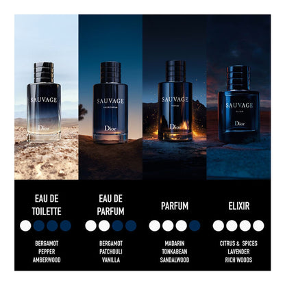 Dior Sauvage Parfum 100ml – Amber Spicy Intense Men’s Luxury Fragrance