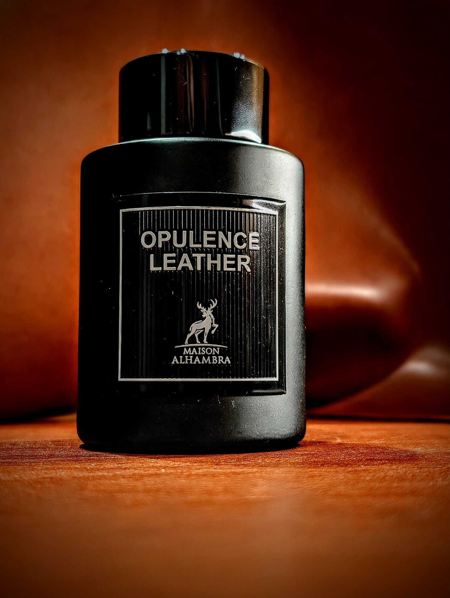 Maison Alhambra Opulence Leather Eau de Parfum – Smoky Leather Luxury Unisex Fragrance