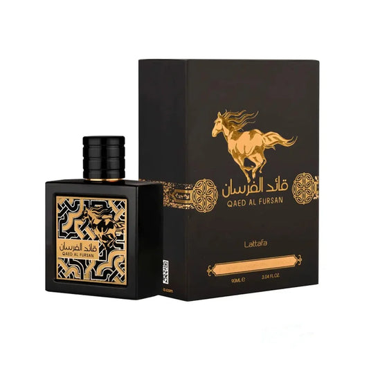 Lattafa Qaed Al Fursan Eau de Parfum 90ml – Fruity Woody Luxury Unisex Fragrance