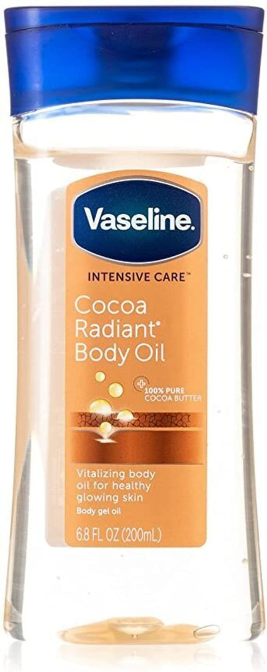 Vaseline INTENSIVE CARE COCOA RADIANT BODY OIL ( IMPORTED )  (200 ml)