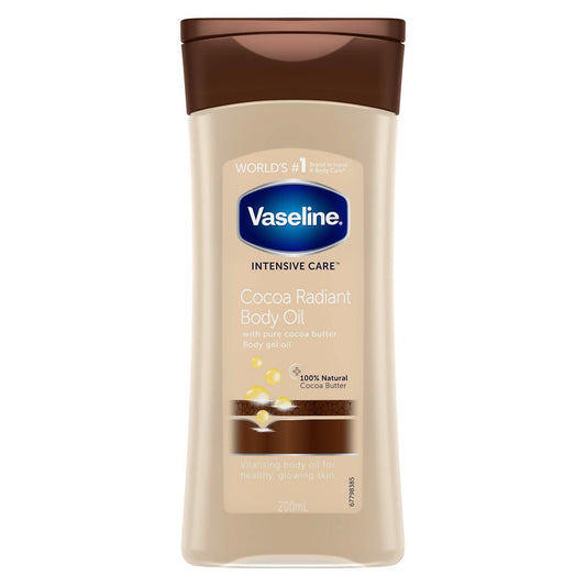 Vaseline Vaseline Intensive Care Cocoa Radiant Body Gel Oil, 6.8 Ounce/ 200ml