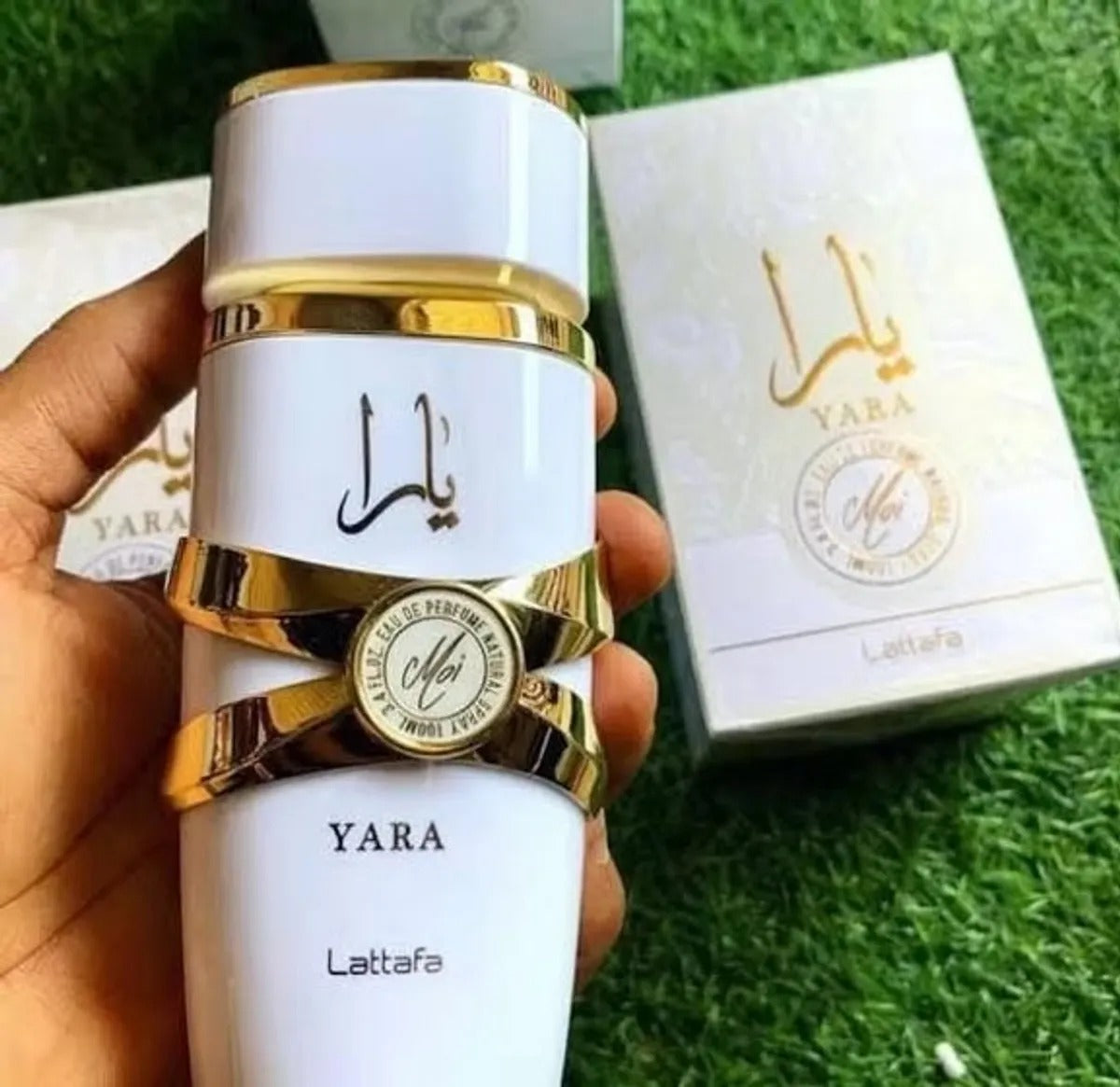Lattafa Yara Moi Eau De Parfum for Women | Elegant, Creamy & Floral Scent | Long-Lasting Arabic Perfume | 100ml EDP