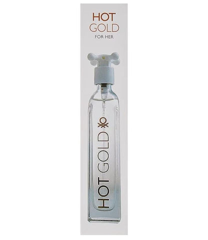 United Colors Of Benetton Hot Gold Eau De Toilette for Women 100ml – Warm, Elegant & Long-Lasting Floral Fragrance