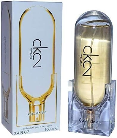 Calvin Klein CK2 Eau De Toilette 100ml – Long-Lasting Fresh Floral Woody Luxury Designer Perfume