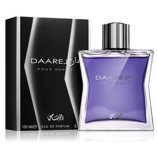 Rasasi Daarej Pour Homme Eau De Parfum 100ml – Long-Lasting Warm Spicy Woody Designer Perfume For Men