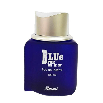 Rasasi Blue for Men Eau De Parfum 100ml – Long-Lasting Fresh Woody Aromatic Designer Perfume
