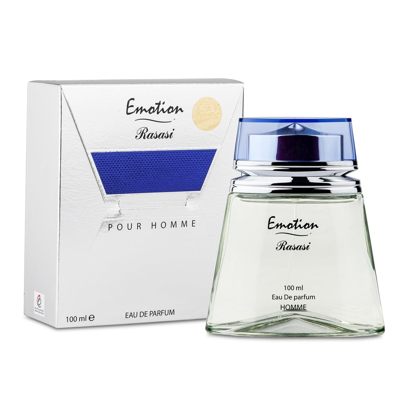 Rasasi Emotion Eau De Parfum 100ml – Long-Lasting Woody Aromatic Designer Perfume For Men