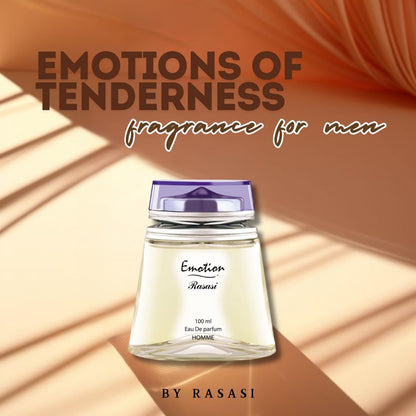 Rasasi Emotion Eau De Parfum 100ml – Long-Lasting Woody Aromatic Designer Perfume For Men