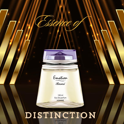 Rasasi Emotion Eau De Parfum 100ml – Long-Lasting Woody Aromatic Designer Perfume For Men