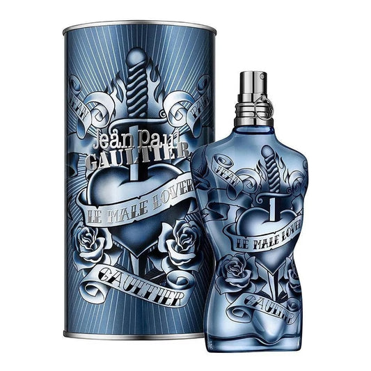 Jean Paul Gaultier Men's Le Male Lover Eau De Parfum Spray 125ml – Luxury Long-Lasting Men's Fragrance