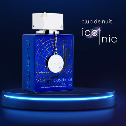 Armaf Club De Nuit Iconic Eau De Parfum 105ml For Men – Long-Lasting Fresh Citrus Woody Luxury Designer Perfume